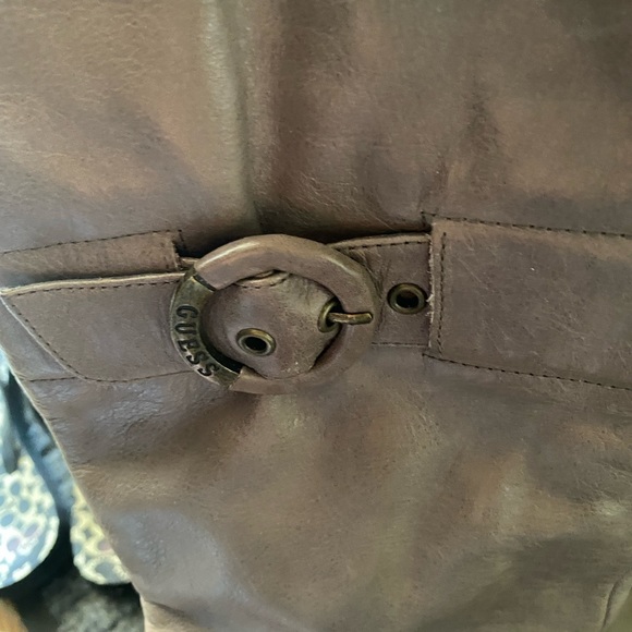 Guess leather wedge boots - Picture 4 of 4